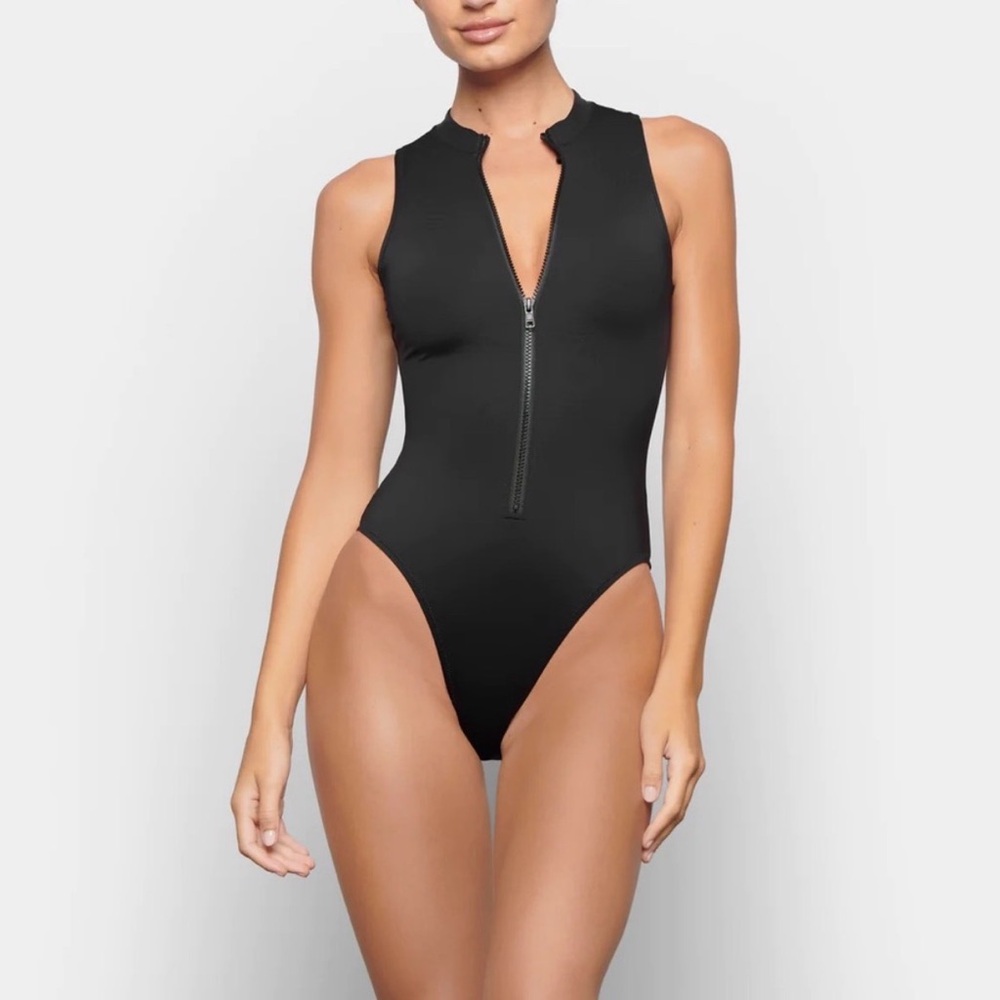 Skims Zip Up One Piece